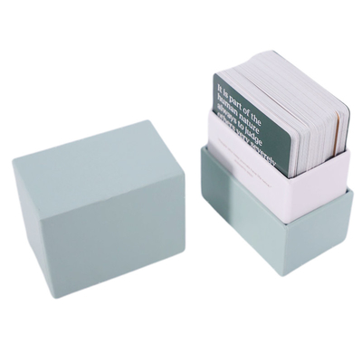 acheter cartes de jeu de papier instantanées du jeu 280g de cartes d'ODM de finition imprimable d'OEM avec la boîte de plate-forme online manufacture