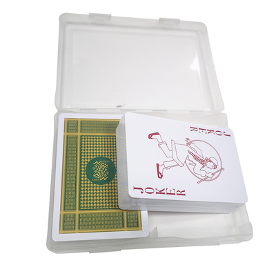 acheter 100 PVC étanche en plastique Poker Loup-garou Jeu de cartes Jeu de cartes PVC en plastique Avec boîte en plastique online manufacture