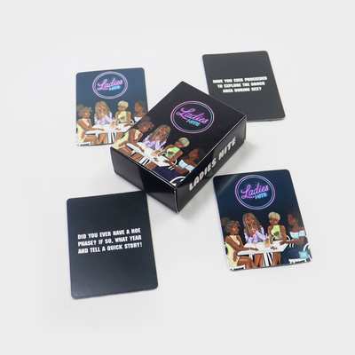 acheter Jeux de cartes imprimables cool Jeux de cartes de nuit pour femmes Jeux de cartes premium pour filles Jeux de cartes rose online manufacture