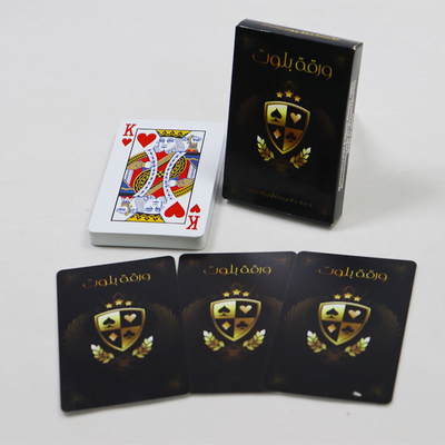 acheter Couleur PMS Pvc étanche Cartes de jeu Deck de publicité Jeu de poker Cartes Logo personnalisé online manufacture