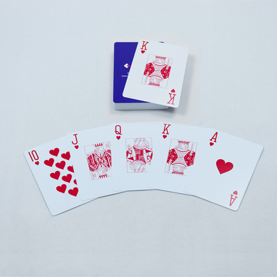 acheter 54 pièces de jeux de cartes en plastique étanche avec une boîte de tuck normale online manufacture