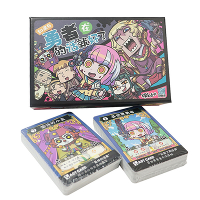 acheter Cartes courageuses Jeu de société familial interactif pour enfants Miniatures éducatives online manufacture