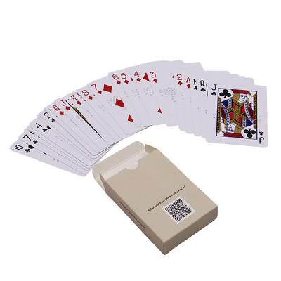 acheter Jeu de cartes de poker avec boîte de jeu personnalisée en PVC durable et en papier online manufacture