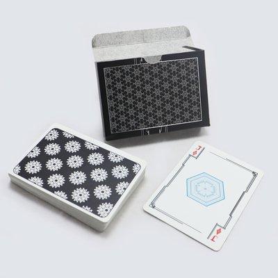 acheter Personnaliser le jeu de cartes Imprimé Cartes de jeu tiroir Casse personnalisé Silver Stamping Poker online manufacture