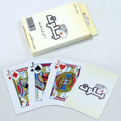 acheter Des cartes de jeu en PVC revêtues de lin, étanches à l'eau et 100% en plastique online manufacture