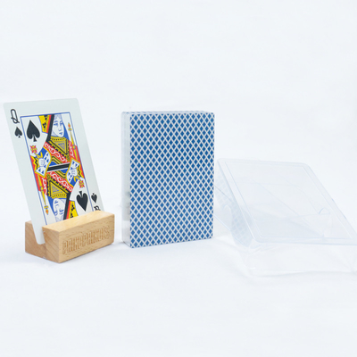 acheter Des cartes de poker en plastique 100% imperméable à l'eau avec un bord argenté 63x88mm online manufacture