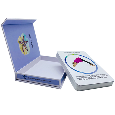 acheter Des cartes de yoga sur mesure pour les jeux en papier et pour l'apprentissage en famille online manufacture
