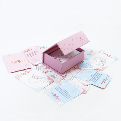 acheter Personnalisez votre propre design Double Box Set Femmes Affichage positif Jeu de cartes Pour les couples online manufacture