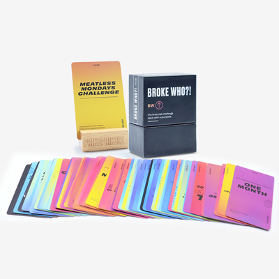 acheter Jeu interactif de cartes de dette financière pour adultes Jeunes gens Parti Deck d'impression de papier online manufacture