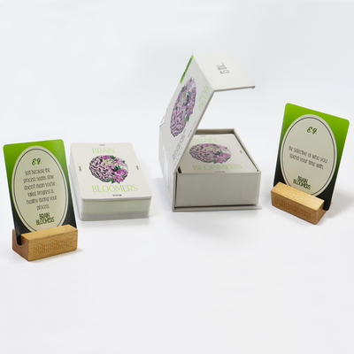 acheter Affirmations personnalisées améliorent les émotions Cartes pour adultes CMYK / couleur Pantone online manufacture