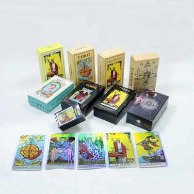 acheter Jeu de divination pour débutants 78 cartes de tarot en différentes langues avec guide online manufacture