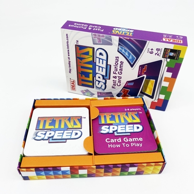 acheter Jeux de cartes de conception d'impression personnalisée Jeux de cartes à boire excités Jeu de jeu pour adultes Famille Icebreak online manufacture