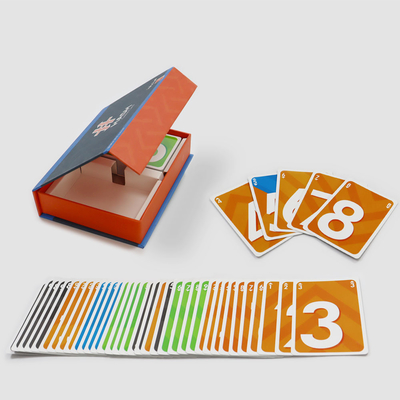 acheter Entretien Amis de la famille Jouer à des jeux de cartes de questions avec des couleurs personnalisées et une boîte à livres Jeu de cartes amusant en langue arabe online manufacture