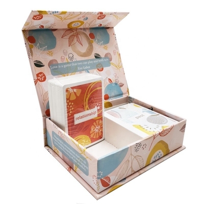 acheter Impression personnalisée Beau amour Deux personnes Jeux de cartes Taille personnalisée Famille Questions drôles Couples Jeux de cartes Fabrication online manufacture