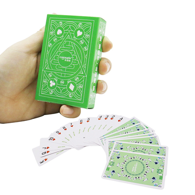 acheter Cartes à jouer en papier imperméable personnalisées pour adultes, format bridge, pour entreprise online manufacture
