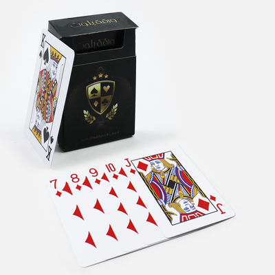 acheter Cartes à jouer en plastique imperméable avec logo personnalisé, PVC arabe durable 63*88mm, imperméable online manufacture