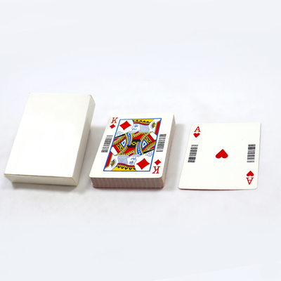acheter Cartes à jouer professionnelles avec code-barres, papier d'art 300/350/400 g/m² online manufacture