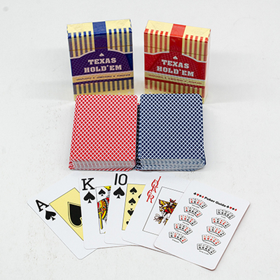 acheter Cartes à jouer de casino en plastique PVC 0,3 mm imprimées sur mesure online manufacture