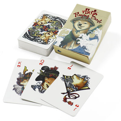 acheter Impression personnalisée de poker en gros, processus de gaufrage, cartes à jouer et boîtes en papier super MINI avec motif de chiot online manufacture