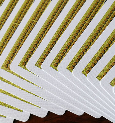 acheter Cartes à jouer personnalisées avec dorure à chaud premium, design personnalisé et papier noir 310 g/m² pour le poker et les jeux online manufacture