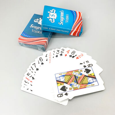 acheter Cartes à jouer personnalisées, cartes de poker personnalisées avec papier UV, écologiques et de taille personnalisée online manufacture