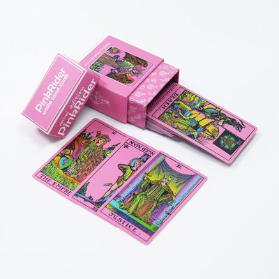 acheter Conception personnalisée CMYK Impression couleur Vernis Finition Cartes de tarot imprimables online manufacture