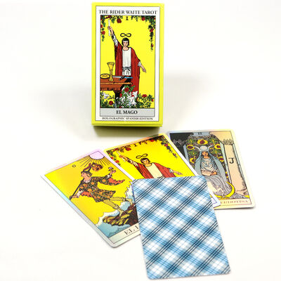 acheter Cartes de Tarot personnalisées en papier noir 310gsm avec noyau noir, taille 57*87mm pour usage personnalisé online manufacture