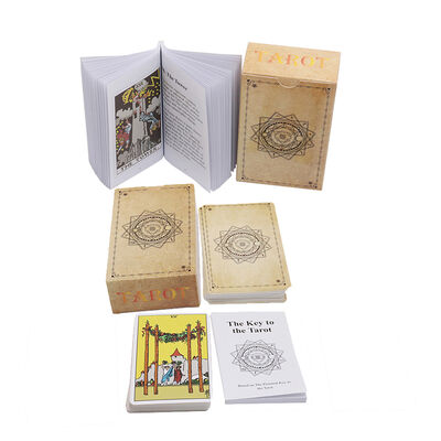 acheter Cartes de Tarot avec Design Personnalisé en Papier Couché 300gsm et Guide Inclus online manufacture