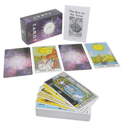 acheter Cartes de Tarot Imprimables Personnalisées avec Guide - Papier Cœur Noir 310gsm & Taille Personnalisée online manufacture