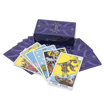 acheter Taille personnalisée Cartes de tarot en papier 310gsm avec conception personnalisée pour Dropshipping et OEM online manufacture