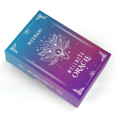 acheter Cartes de tarot personnalisées en plastique avec finition brillante et emballage personnalisé pour fêtes et cadeaux online manufacture