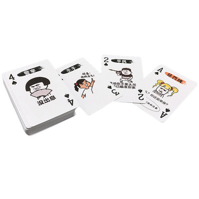 acheter Cartes imprimables de CDR jeu de pdf, cartes de jeu de 63*88mm Emoji online manufacture