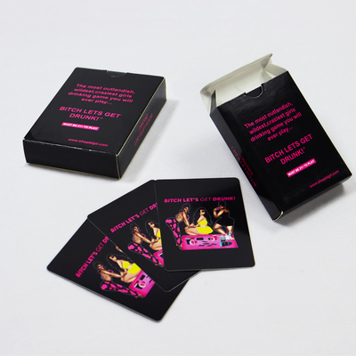 Conception personnalisée cool désirs ivres jeu de cartes pour adultes jeux de cartes de fête faire ou oser en gros filles premium nuit jeux de cartes