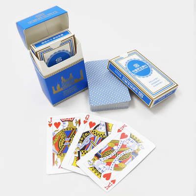 boîte à cigarettes personnalisée de haute qualité boîte à cigarettes de jeu de cartes de style publicitaire cartes de poker papier