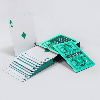 Fabrication professionnelle Impression en gros de cartes à jouer personnalisées Cartes et boîtes
