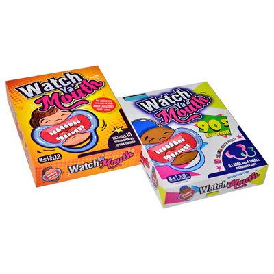 Montres à sable et trou de bouche Famille Enfants Jeux de société Cartes Decks Divertissement pour tous les âges