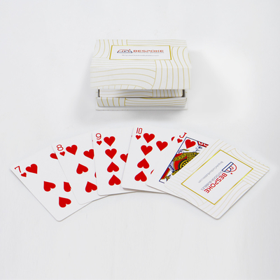 Impression personnalisée de carte de jeu en papier de poker en couleur complète avec logo au format de l'œuvre d'art du Koweït