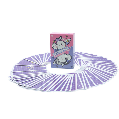 Costumes d'animation de dessins animés personnalisés Cosplay Deck de cartes à jouer Imprimé pour le papier normal