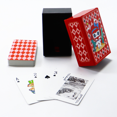Conception personnalisée de tiroir Set de poker pour jouer aux cartes Imprimante Finition de surface personnalisée
