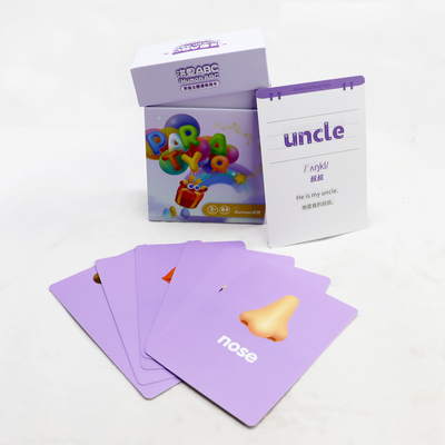L'apprentissage par carte flash pour les enfants
