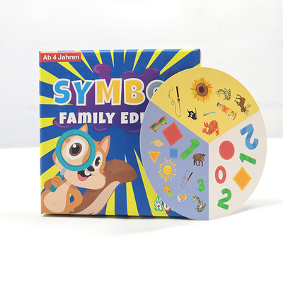 Les enfants apprennent des cartes flash personnalisées avec fonction de parole et d'impression couleur CMYK