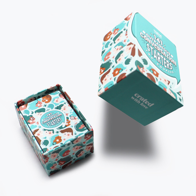 Ajoutez un peu d' excitation à votre soirée de couple avec 141 cartes vertes imprimées sur mesure.