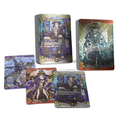 Jeu de cartes personnalisé Yugioh Impression avec surface vernis Finition de conception personnalisée