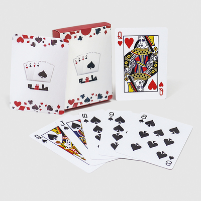 Impression de jeux de poker en plastique pour l'Arabie saoudite
