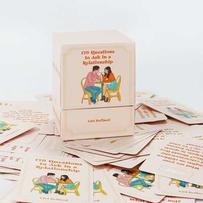 Personnalisation de la relation de couple Carte d'interrogation Impression significative Jeu de cartes de questions Jeu de cartes de la Saint-Valentin