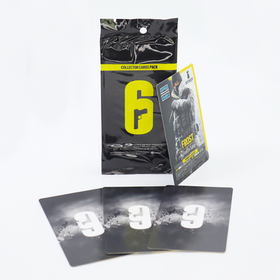 Cartes à collectionner holographiques personnalisées