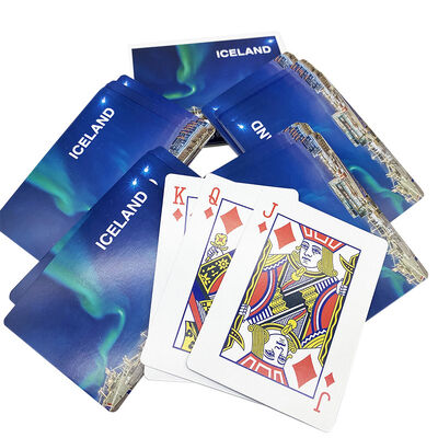 Cartes de jeu imprimées sur mesure écologiques 57x87mm Cartes de jeu pour les fêtes et les promotions