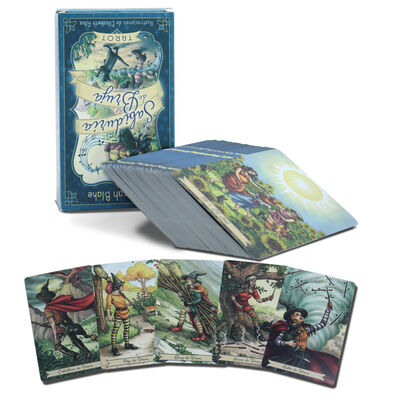 Cartes de Tarot avec Design Personnalisé, Impression Offset CMJN 4 Couleurs et Emballage sous Film Rétractable