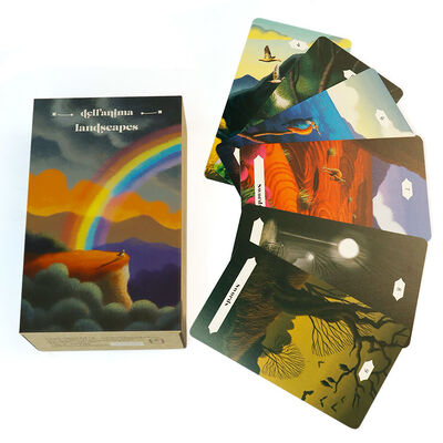Cartes de Tarot Imprimables Écologiques avec Finition Mate, Design Personnalisé, Taille et Couleur Personnalisées