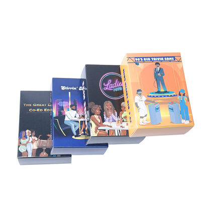 Conception personnalisée Eco-friendly 63x88mm Cartes de poker personnalisées pour les fêtes et les promotions